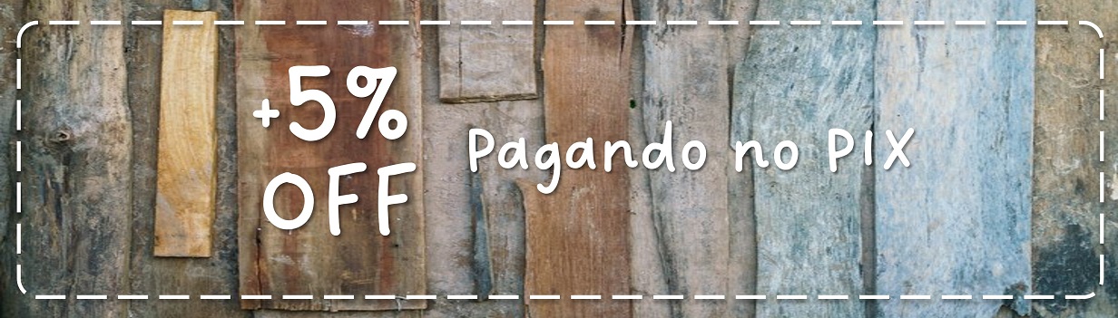 5% OFF pagando com PIX